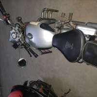 Silver Royal Enfield Classic 350