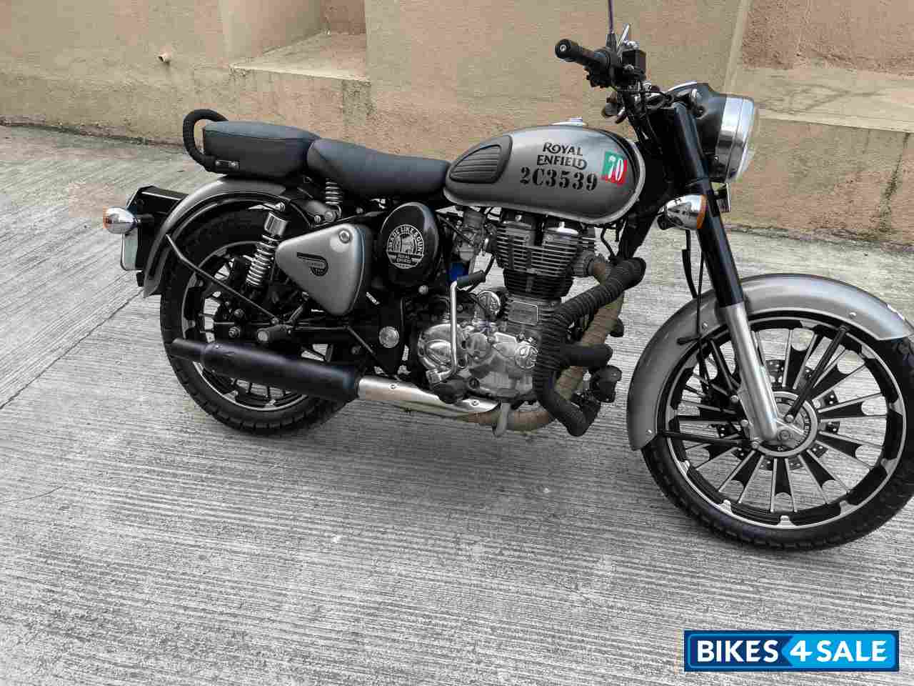 Gum Metal Grey Royal Enfield Classic 350 BS VI