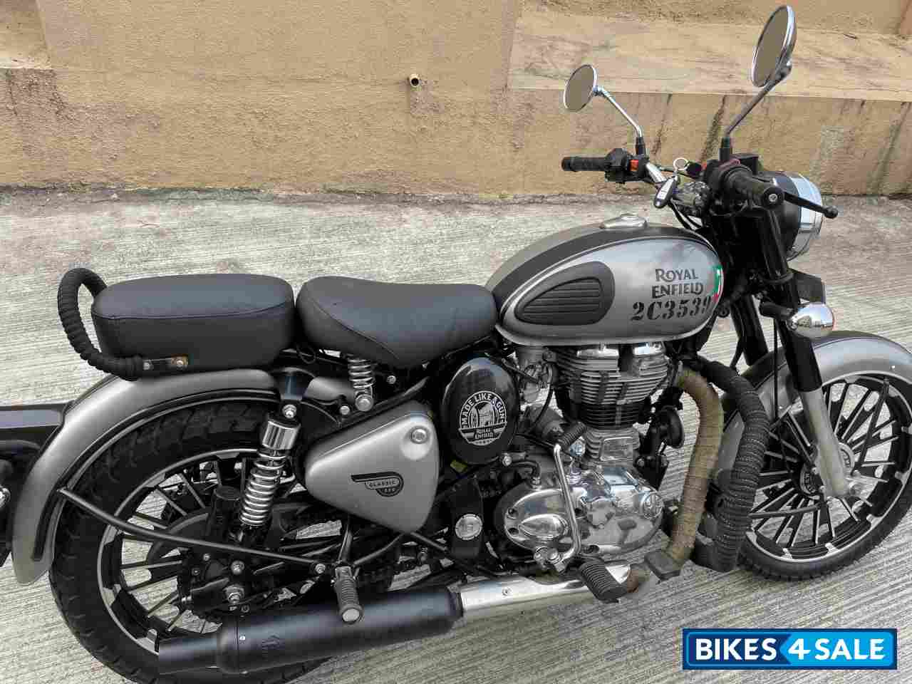 Gum Metal Grey Royal Enfield Classic 350 BS VI