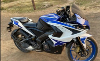 Racing Blue Bajaj Pulsar RS 200