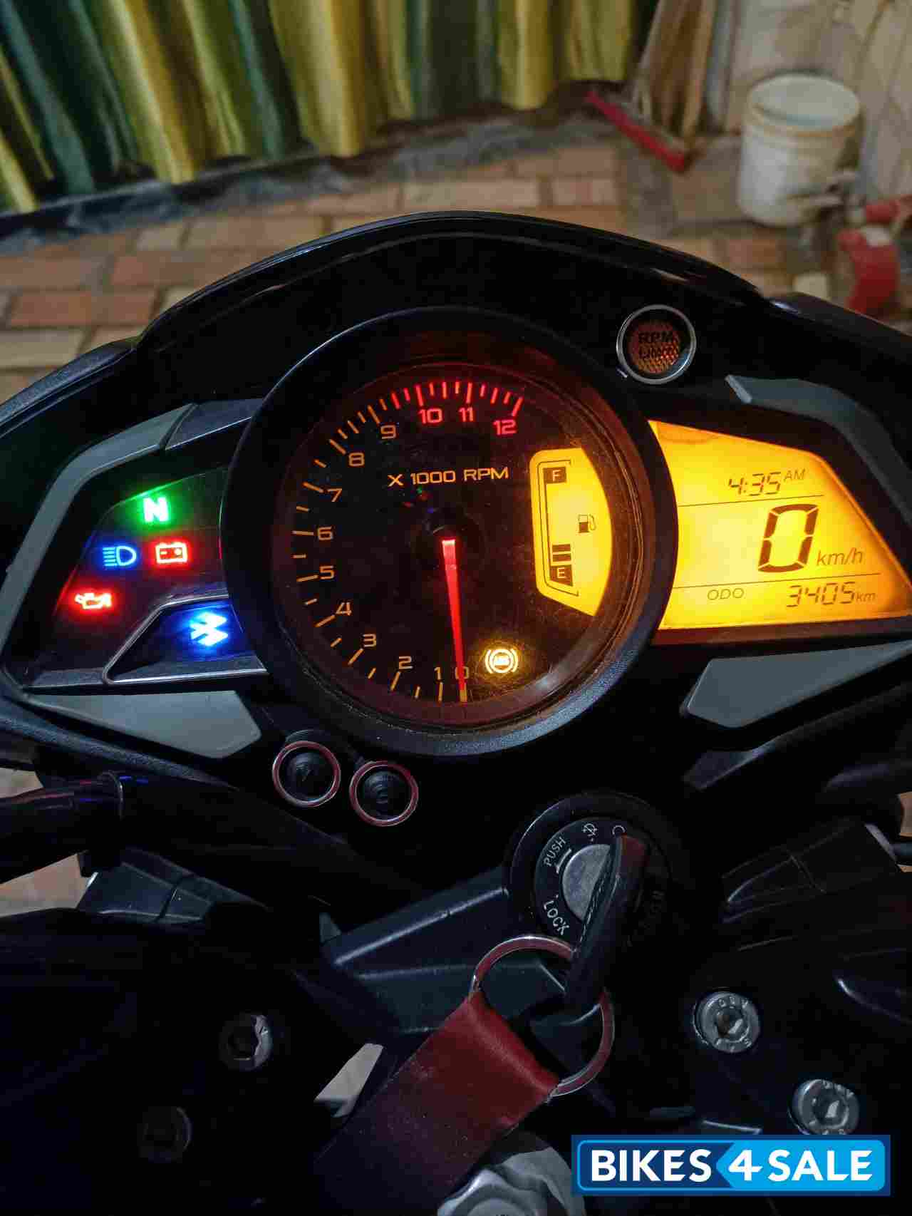 Grey Bajaj Pulsar NS 160