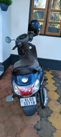 Matt Blue Suzuki Access 125 Bluetooth Enabled