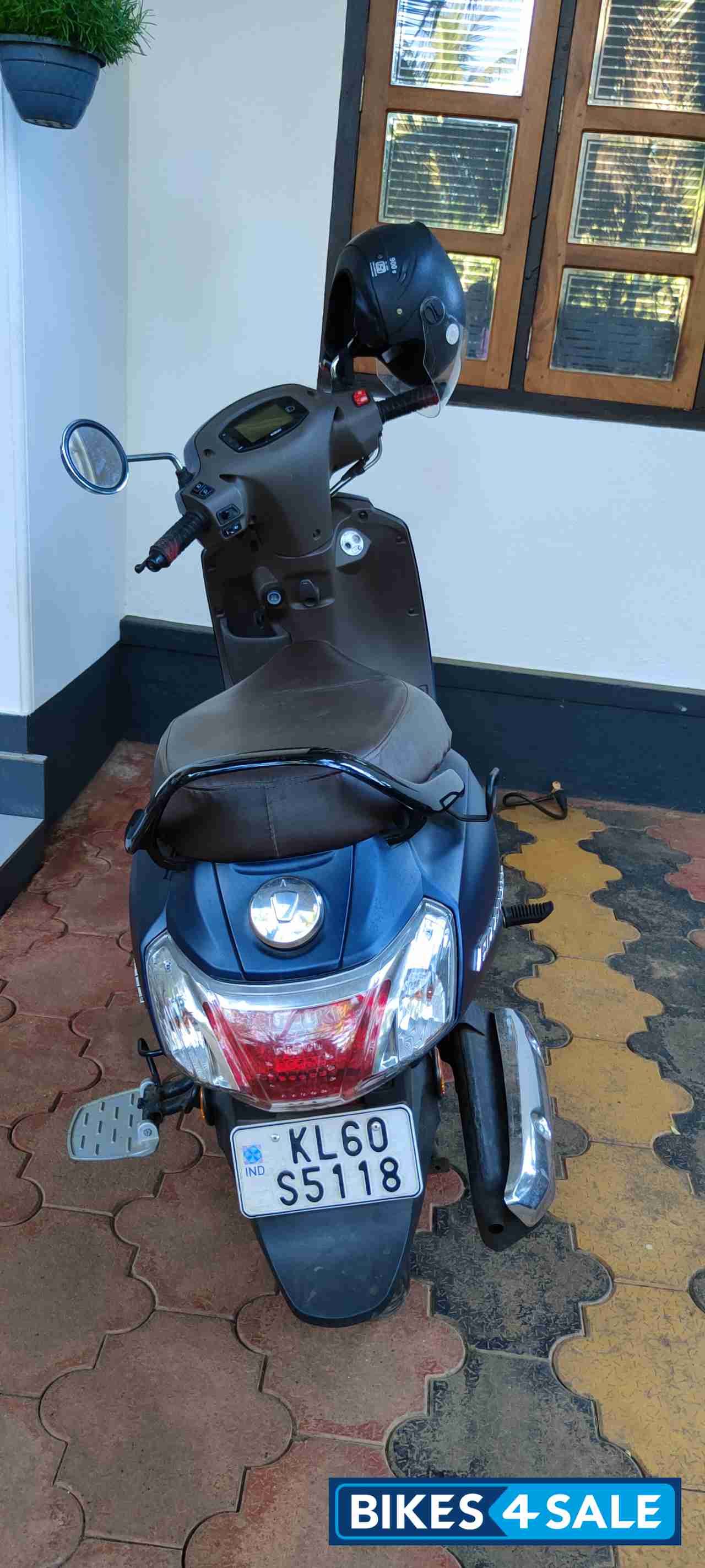 Matt Blue Suzuki Access 125 Bluetooth Enabled
