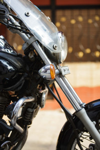 Black Bajaj Avenger 220 DTS-i