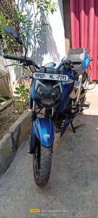 Blue TVS Apache RTR 160 4V BS6