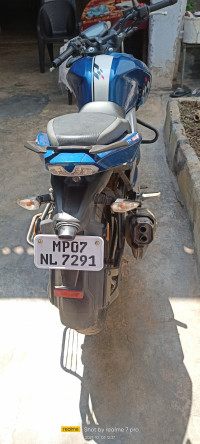 Blue TVS Apache RTR 160 4V BS6