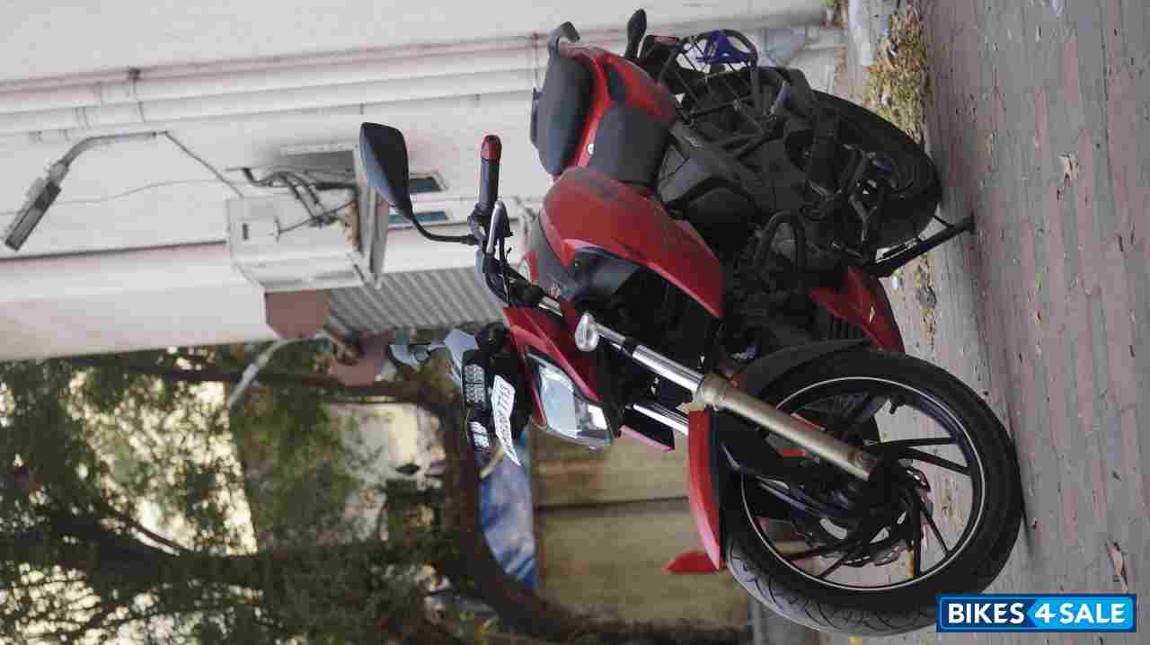 Matte Red TVS Apache RTR 200 4V