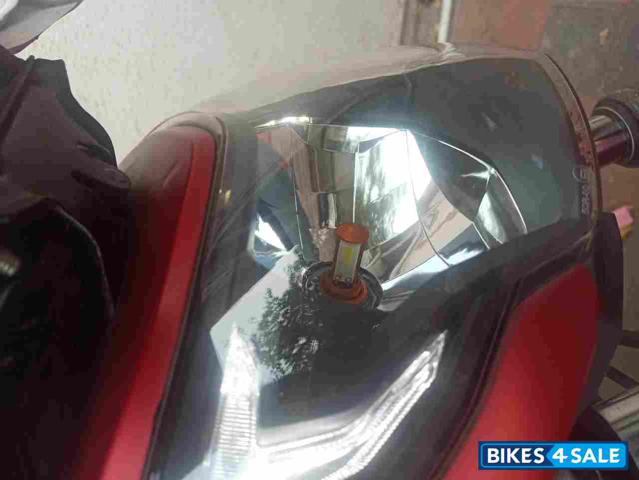 Matte Red TVS Apache RTR 200 4V