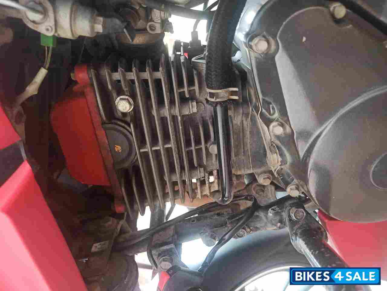 Matte Red TVS Apache RTR 200 4V