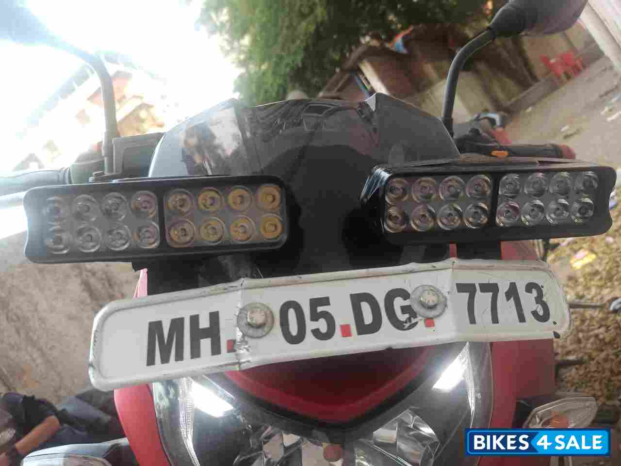 Matte Red TVS Apache RTR 200 4V