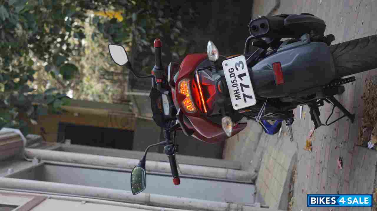 Matte Red TVS Apache RTR 200 4V
