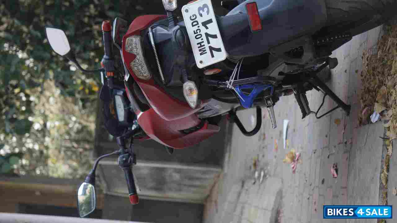 Matte Red TVS Apache RTR 200 4V