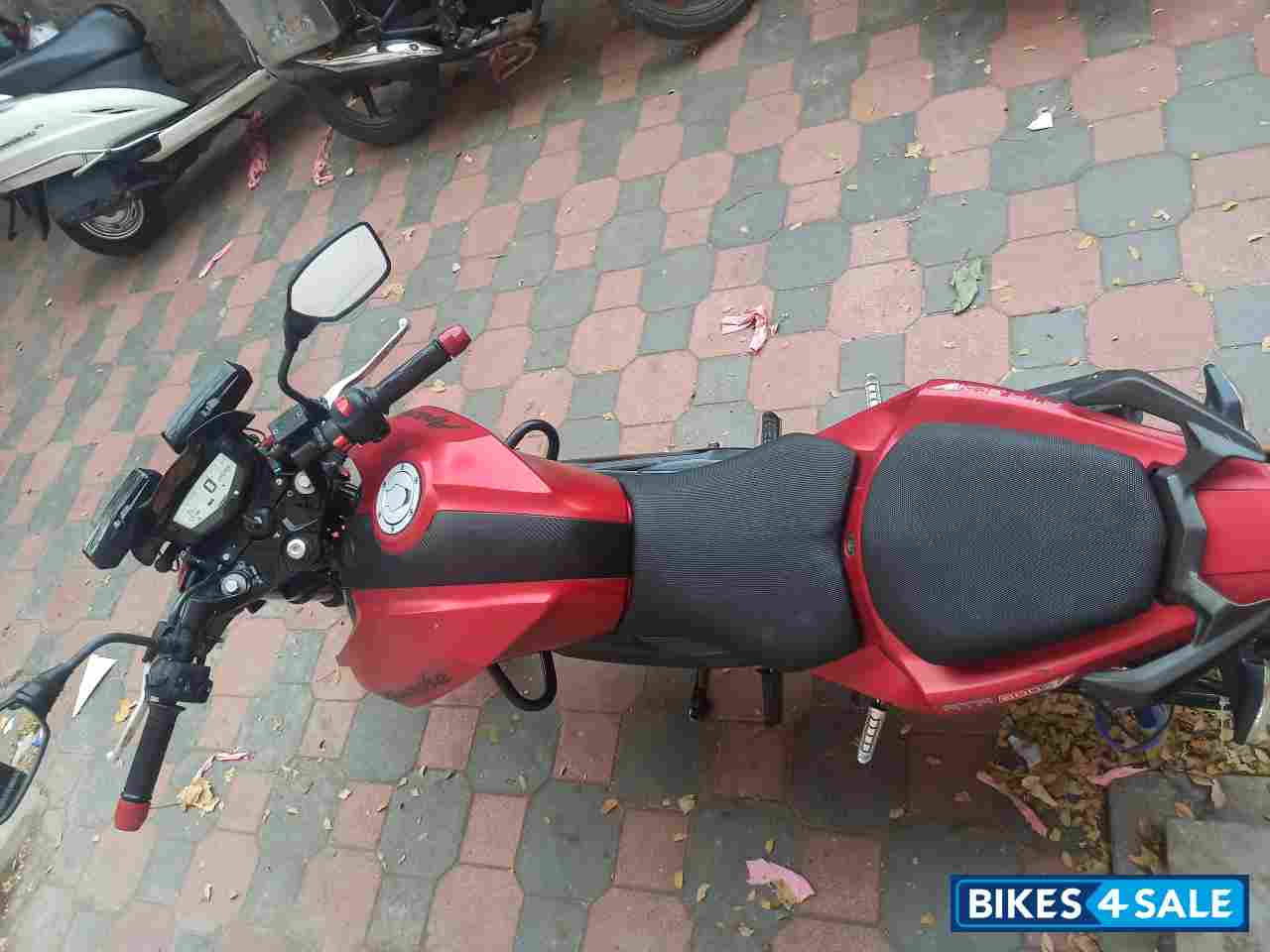 Matte Red TVS Apache RTR 200 4V