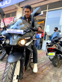 Gray Bajaj Pulsar RS 200 BS6