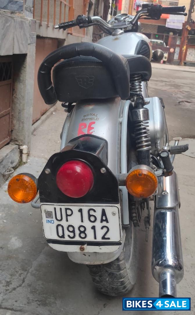 Silver Royal Enfield Classic 350