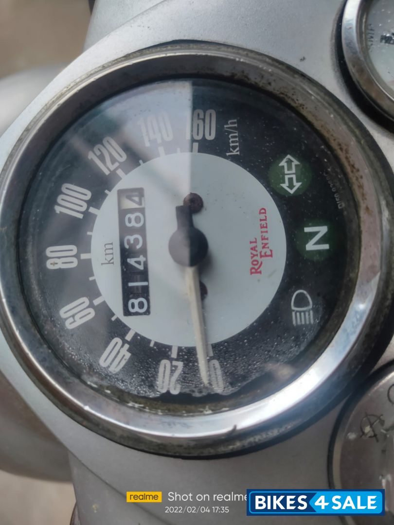 Silver Royal Enfield Classic 350