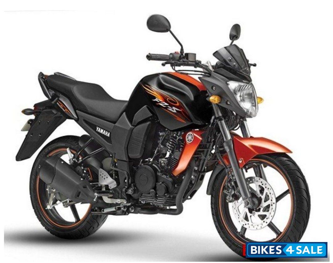 Orange Black Yamaha FZ-S