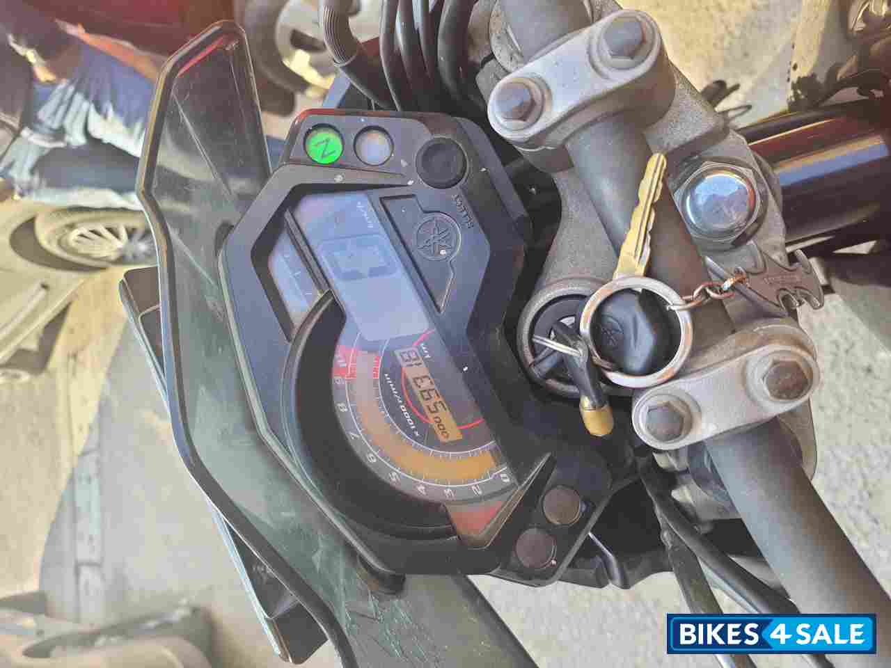 Orange Black Yamaha FZ-S