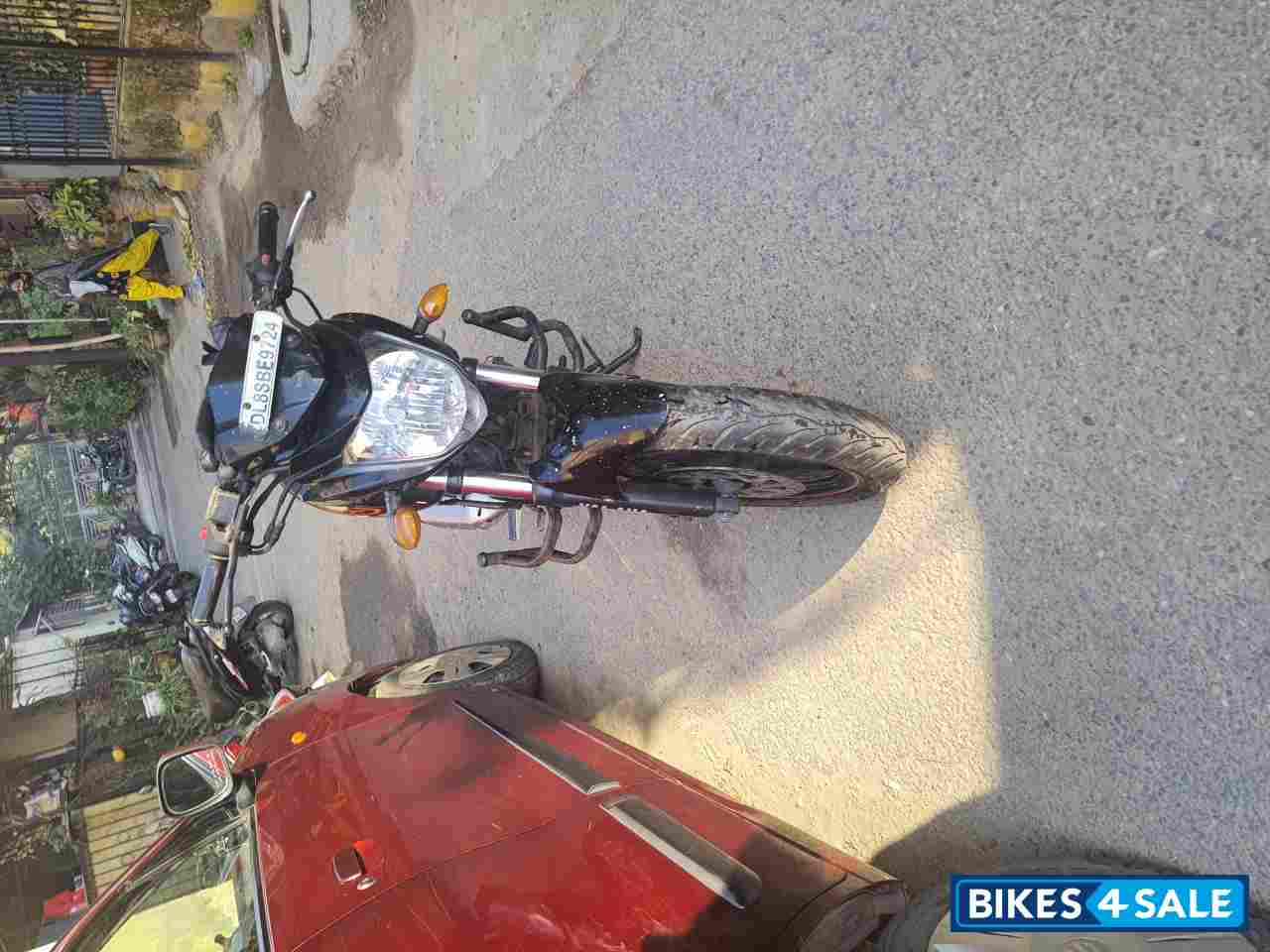 Orange Black Yamaha FZ-S