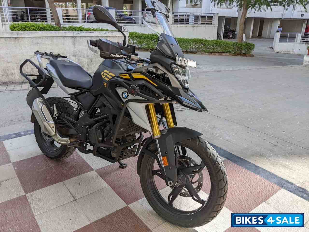 Black Yellow BMW G 310 GS - 40 Years GS Edition