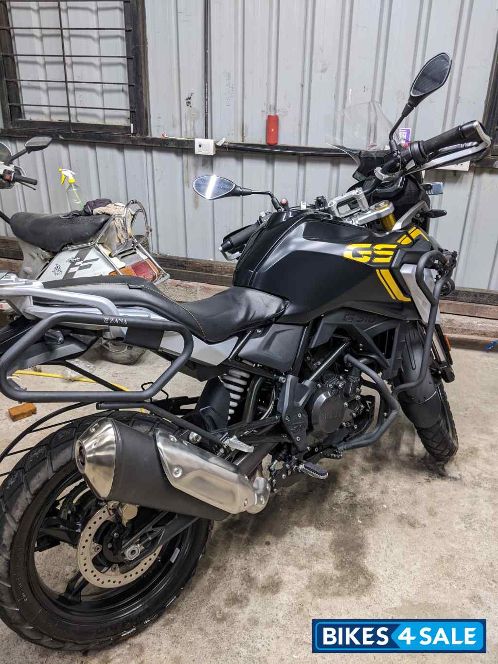 Black Yellow BMW G 310 GS - 40 Years GS Edition
