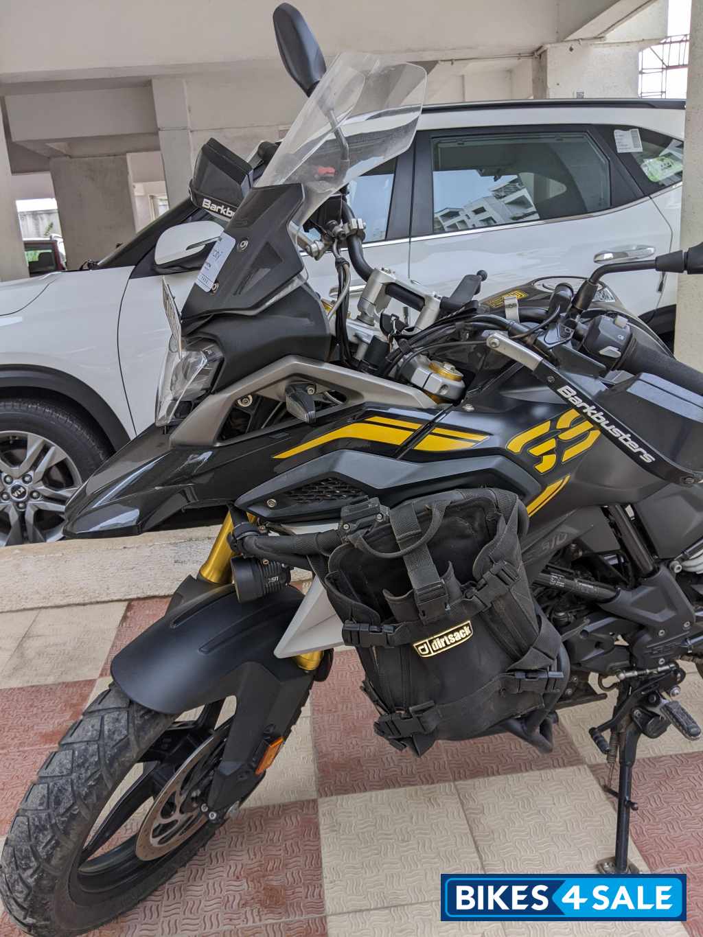 Black Yellow BMW G 310 GS - 40 Years GS Edition