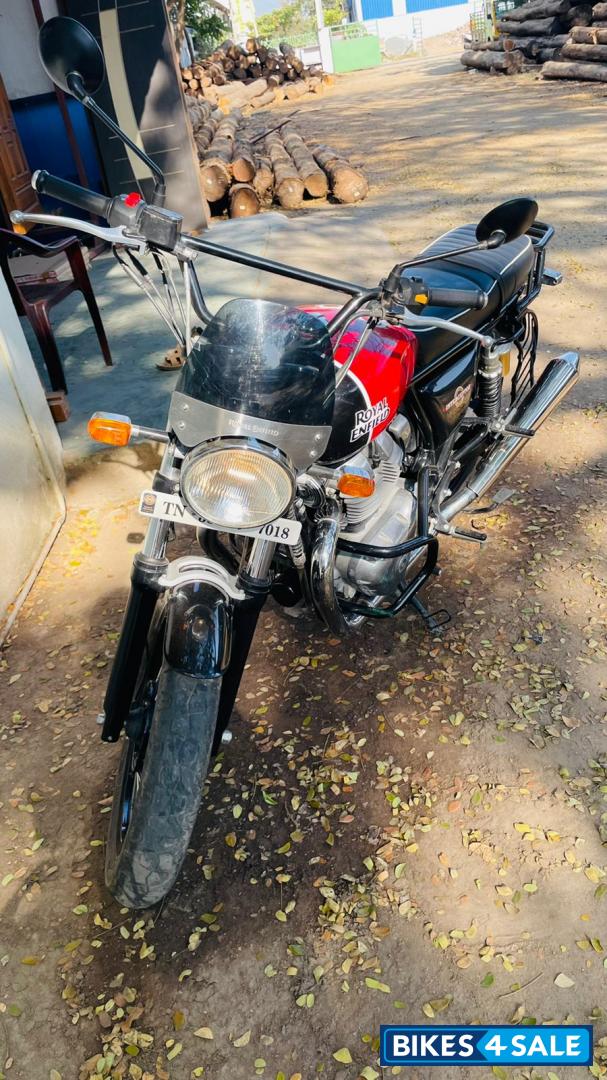 Ravishing Red Royal Enfield Interceptor 650 Twin