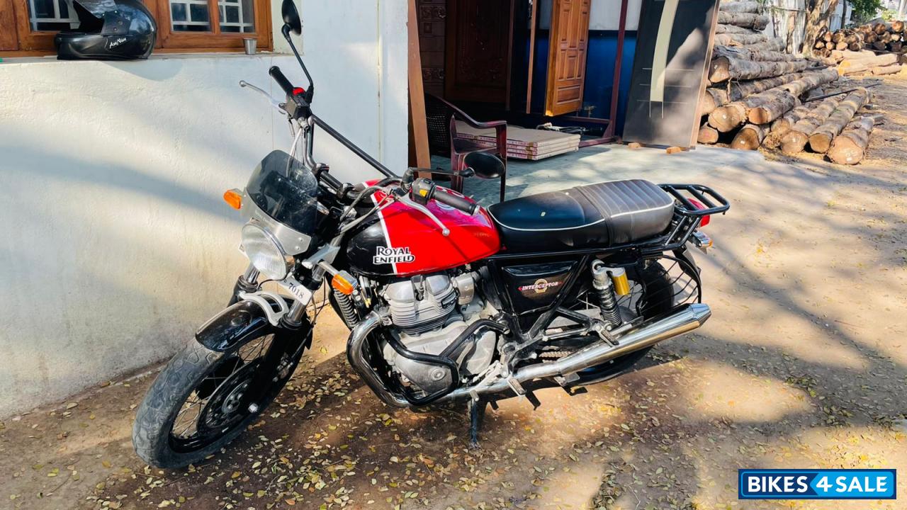Ravishing Red Royal Enfield Interceptor 650 Twin