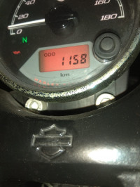 Matte Black Harley Davidson Street 750