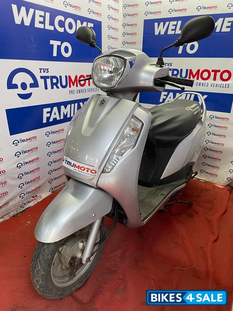 Silver Suzuki Access 125