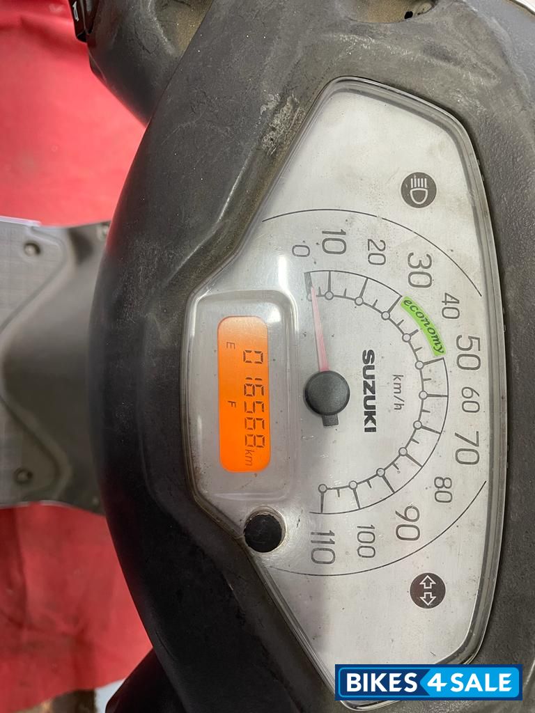 Silver Suzuki Access 125