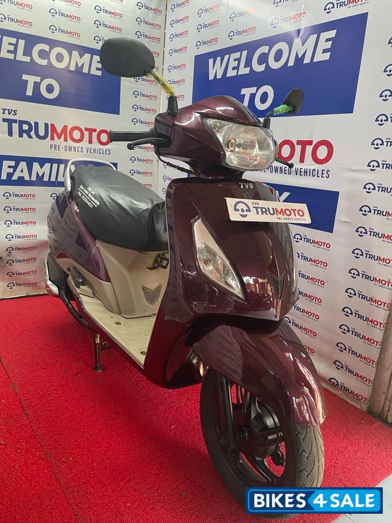 Purple TVS Jupiter ZX