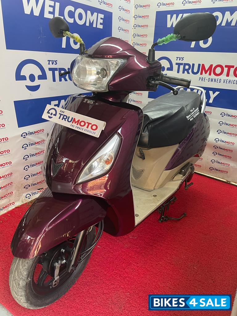 Purple TVS Jupiter ZX