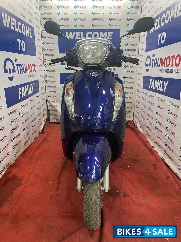 Blue Suzuki Access 125