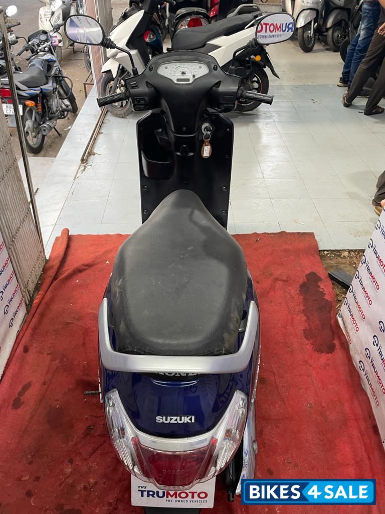 Blue Suzuki Access 125