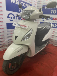 White TVS Jupiter