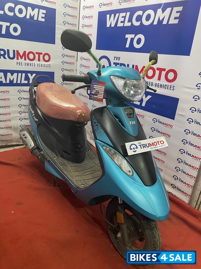 Sky Blue TVS Scooty Pep Plus