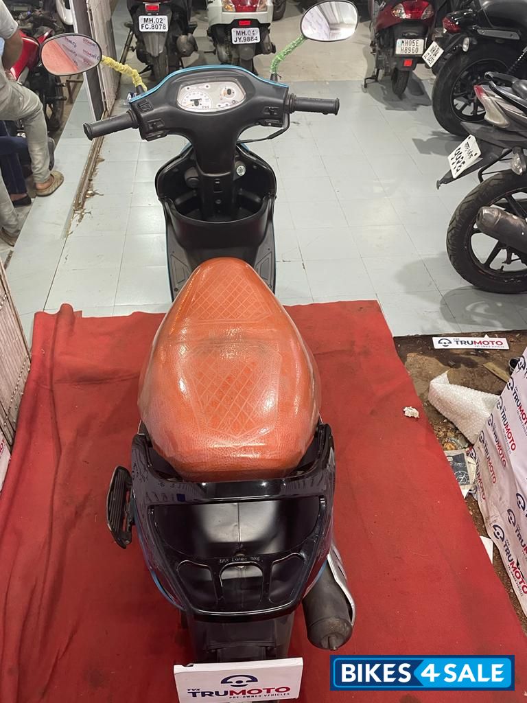 Sky Blue TVS Scooty Pep Plus