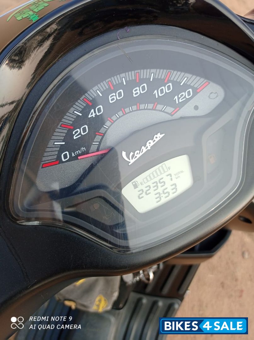 Matt Black Vespa SXL 125