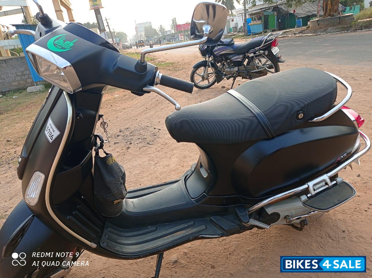 Matt Black Vespa SXL 125