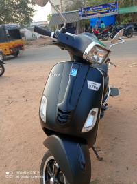 Matt Black Vespa SXL 125