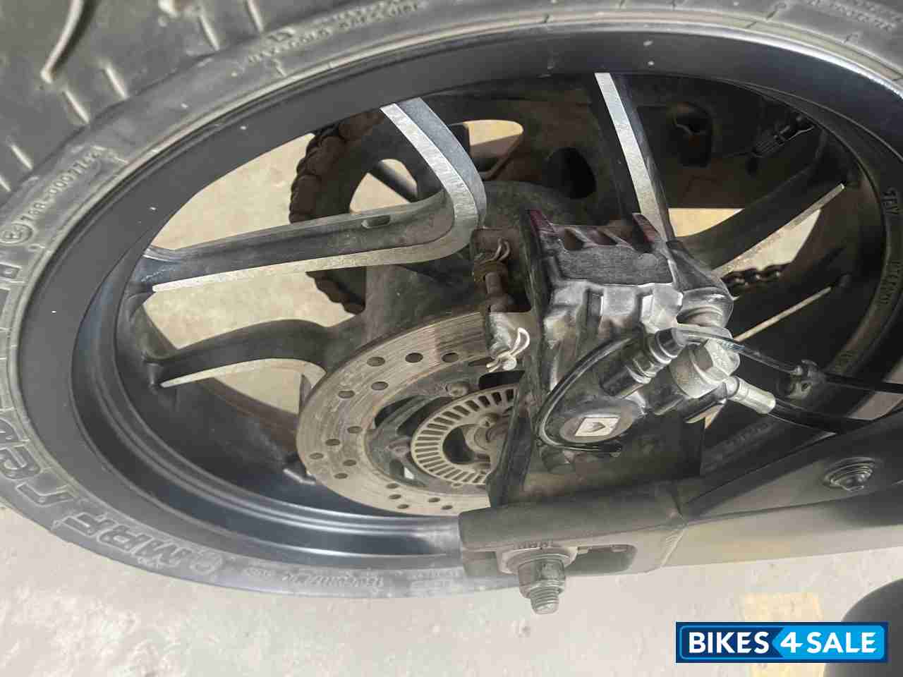 Polar White Bajaj Dominar 400 ABS BS6