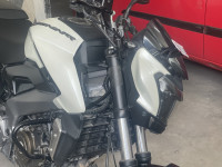 Polar White Bajaj Dominar 400 ABS BS6