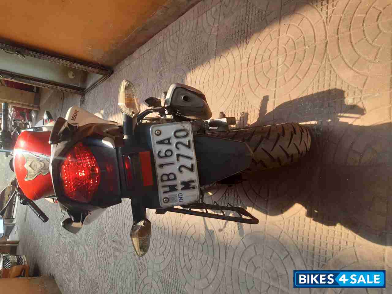 Red And White Honda  CBR150R