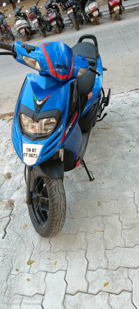 Blue Aprilia SR 125