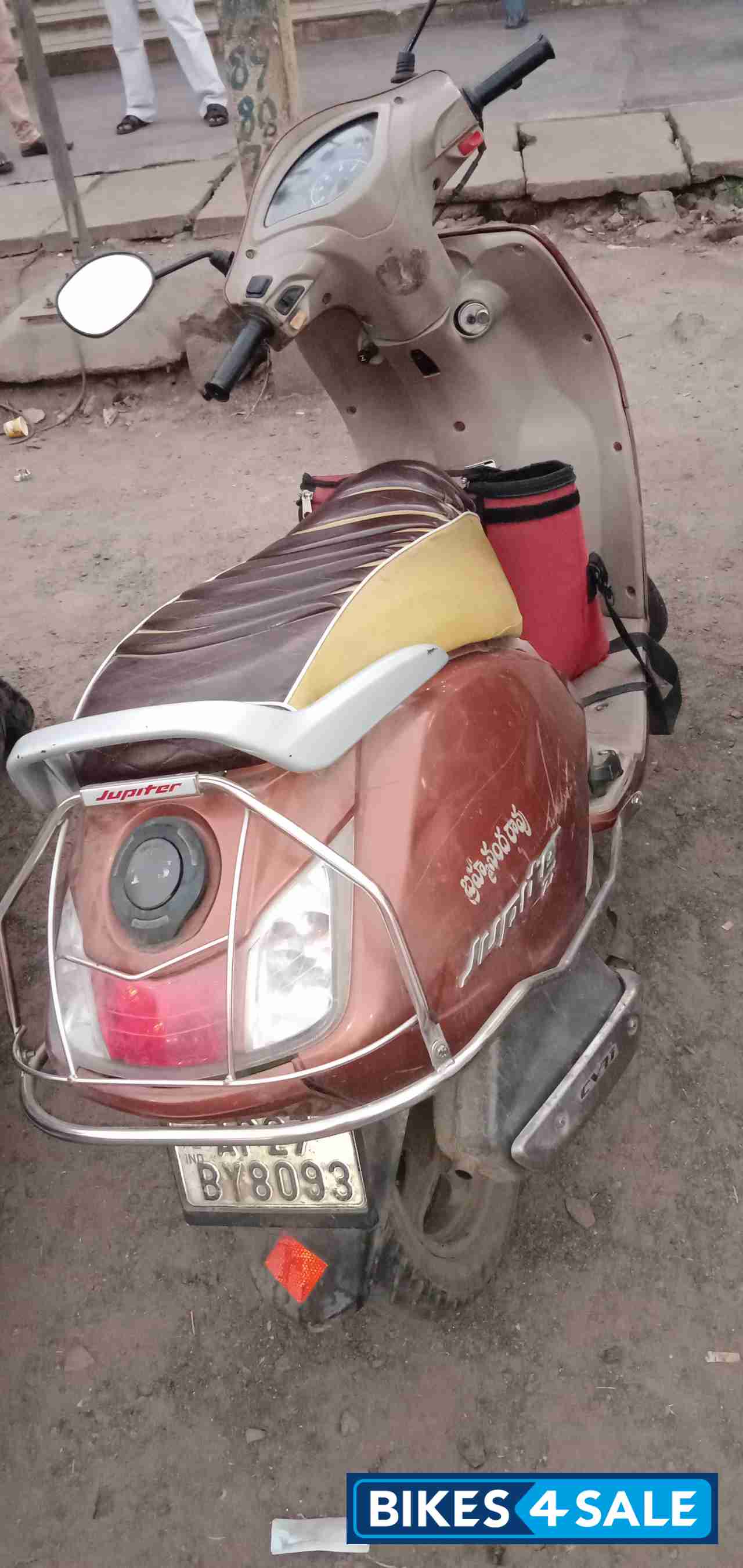 Stallion Brown TVS Jupiter ZX