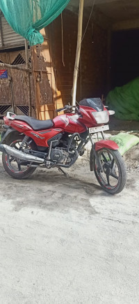 Red TVS Star City Plus BS VI