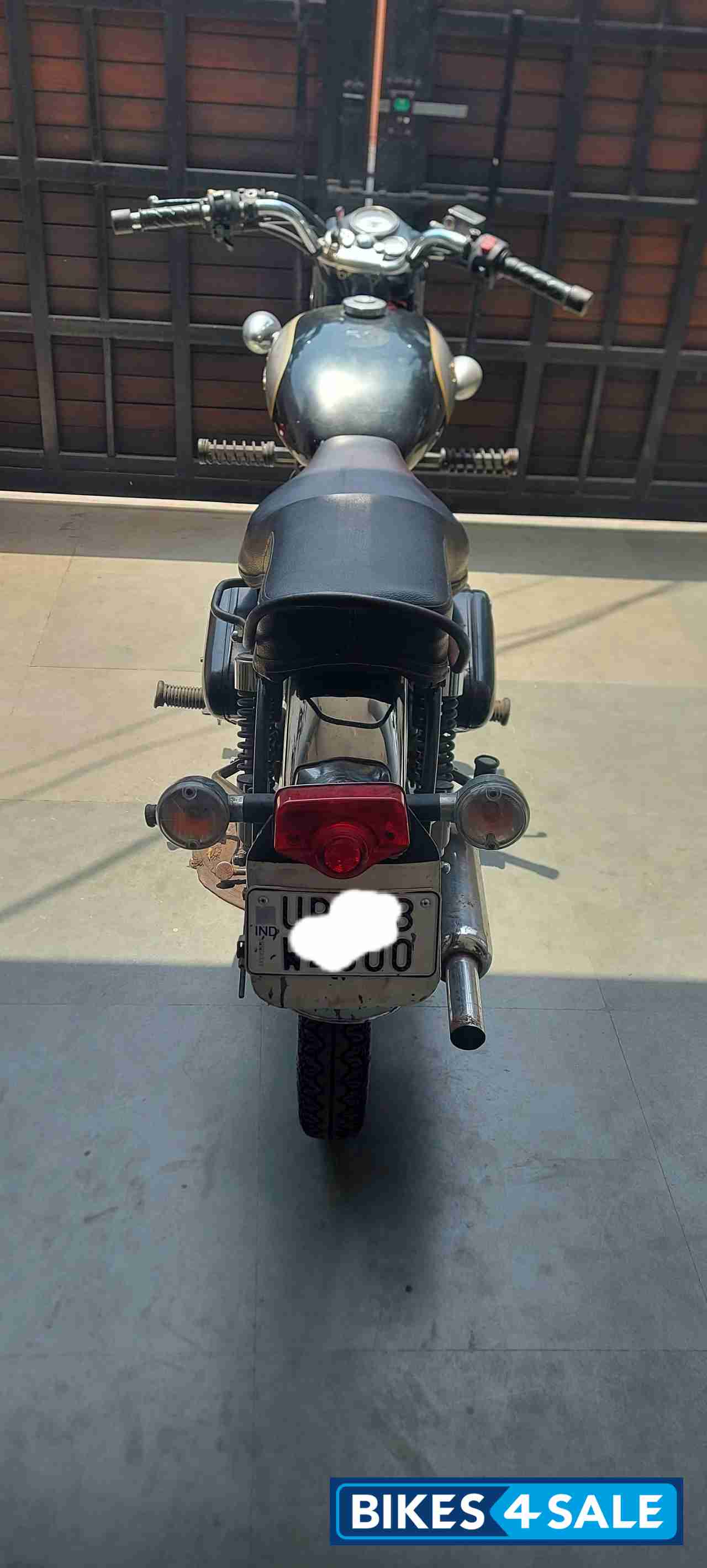 Black Royal Enfield Bullet Electra