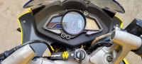 Yellow Bajaj Pulsar RS 200 ABS