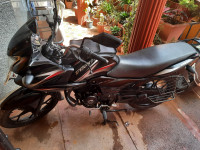 Black & Red Bajaj Discover 150 F
